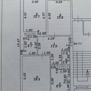 Продается 3-х комнатная квартира, 74,4 м²