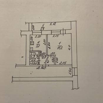 Продается 1-комнатная квартира, 26,2 м²