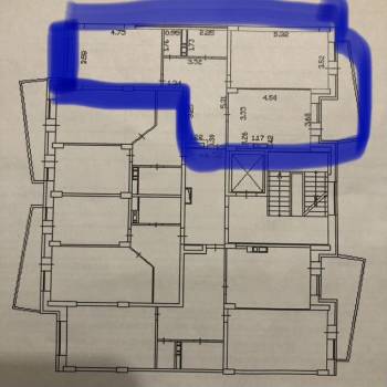 Продается 2-х комнатная квартира, 70,6 м²