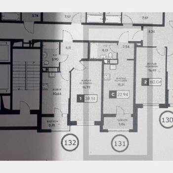 Продается 1-комнатная квартира, 23 м²