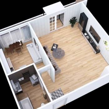 Продается 1-комнатная квартира, 50 м²