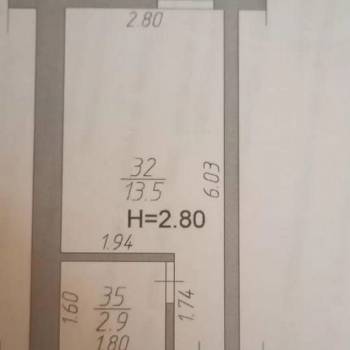Продается 1-комнатная квартира, 16,4 м²