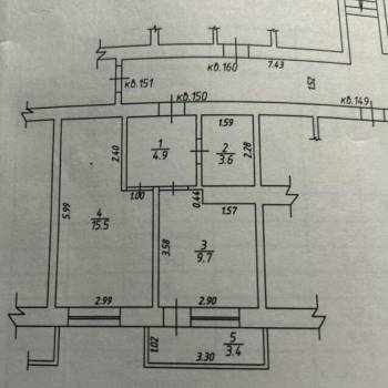 Продается 1-комнатная квартира, 37 м²