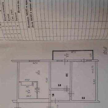 Продается 2-х комнатная квартира, 62 м²