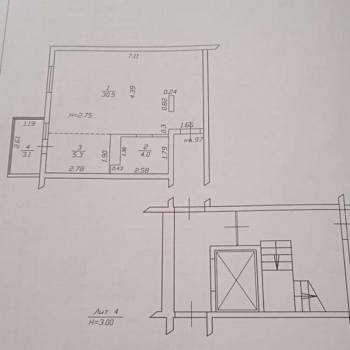 Продается 1-комнатная квартира, 42 м²