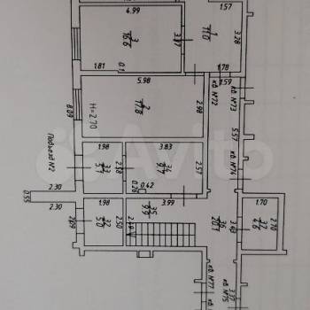 Продается 2-х комнатная квартира, 61,3 м²
