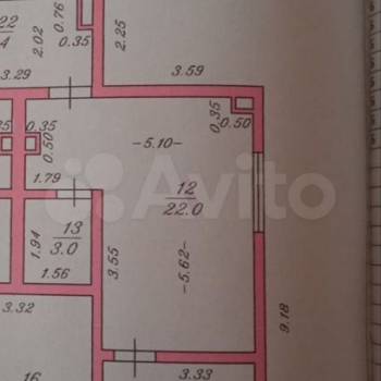 Продается Многокомнатная квартира, 80 м²