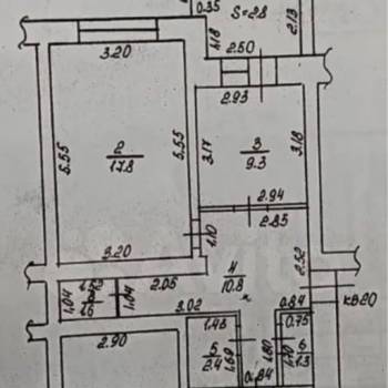 Продается 3-х комнатная квартира, 68 м²