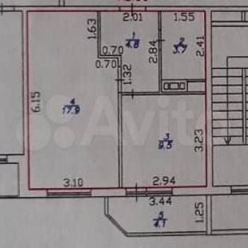 Продается 1-комнатная квартира, 35,9 м²