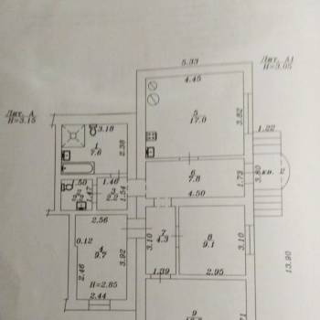 Продается Многокомнатная квартира, 131,3 м²