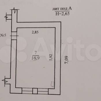 Продается 2-х комнатная квартира, 46 м²