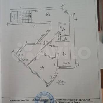 Продается 2-х комнатная квартира, 48,7 м²