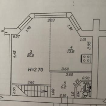 Продается 3-х комнатная квартира, 96 м²