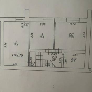 Продается 3-х комнатная квартира, 96 м²