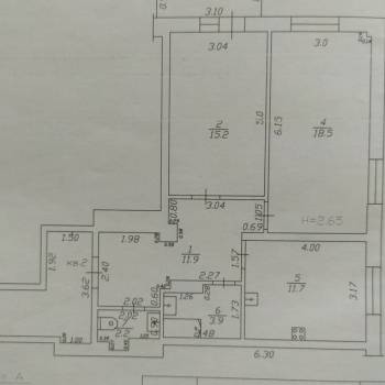 Продается 2-х комнатная квартира, 64 м²