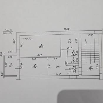 Продается 1-комнатная квартира, 51,7 м²