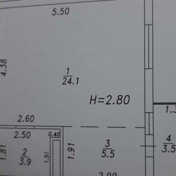 Продается 1-комнатная квартира, 37 м²