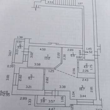 Продается Многокомнатная квартира, 100 м²