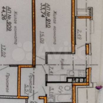 Сдается 1-комнатная квартира, 32 м²