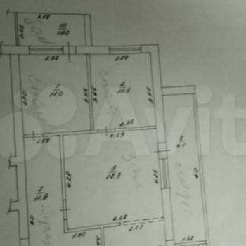 Продается 3-х комнатная квартира, 72,1 м²