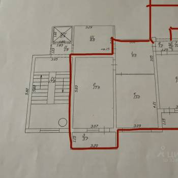 Продается 3-х комнатная квартира, 74,8 м²