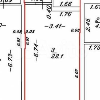 Продается 1-комнатная квартира, 33 м²
