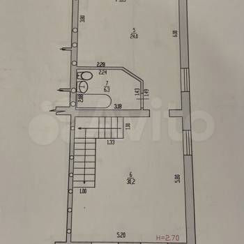 Продается 3-х комнатная квартира, 118 м²