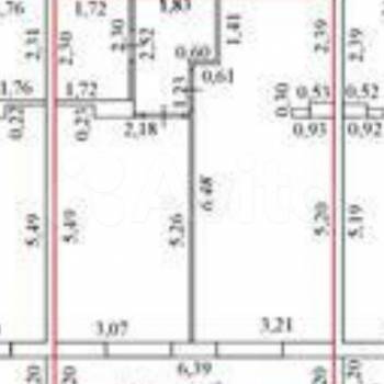 Продается 2-х комнатная квартира, 57 м²