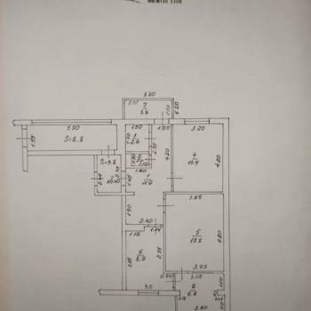 Продается 2-х комнатная квартира, 55,3 м²