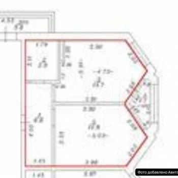 Продается 1-комнатная квартира, 50 м²