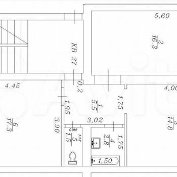 Продается 2-х комнатная квартира, 65 м²