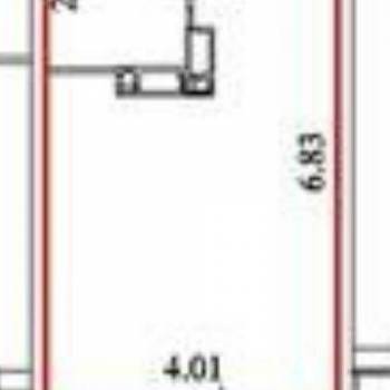 Продается 1-комнатная квартира, 27 м²