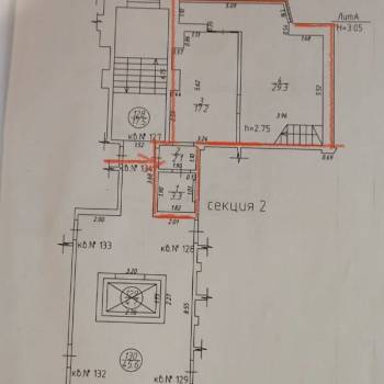 Продается 2-х комнатная квартира, 91,1 м²