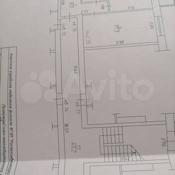 Продается 1-комнатная квартира, 39,3 м²