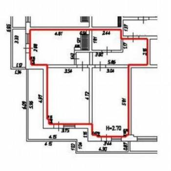 Продается 3-х комнатная квартира, 79 м²