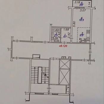 Продается 1-комнатная квартира, 28,3 м²