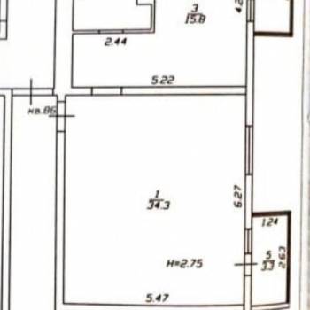 Продается 2-х комнатная квартира, 63 м²