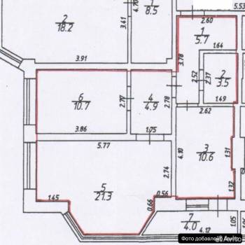 Продается 2-х комнатная квартира, 62 м²
