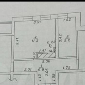 Продается 2-х комнатная квартира, 57,7 м²