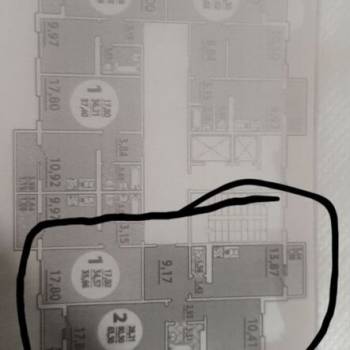 Продается 2-х комнатная квартира, 60,1 м²