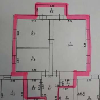 Продается 2-х комнатная квартира, 68 м²