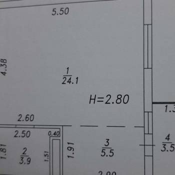 Продается 1-комнатная квартира, 37 м²