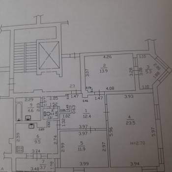 Продается 3-х комнатная квартира, 77 м²