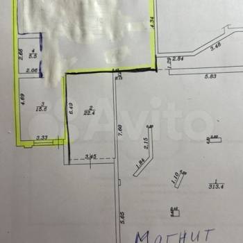 Сдается Нежилое помещение, 115 м²
