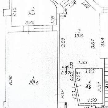 Продается 1-комнатная квартира, 44,1 м²