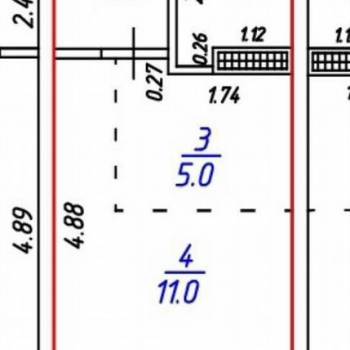 Продается 1-комнатная квартира, 30 м²