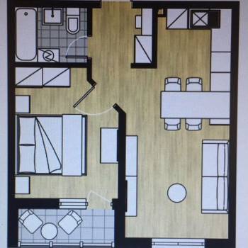 Сдается 1-комнатная квартира, 38,3 м²