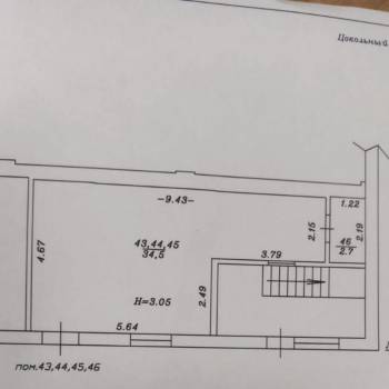 Продается Нежилое помещение, 37,1 м²