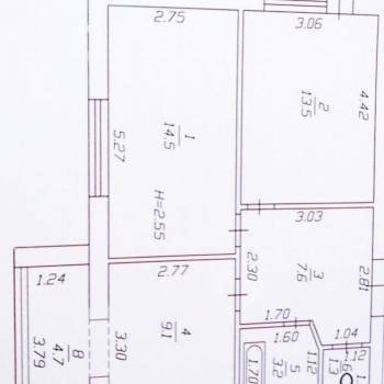 Продается 2-х комнатная квартира, 49,2 м²