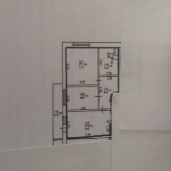 Продается 2-х комнатная квартира, 63 м²